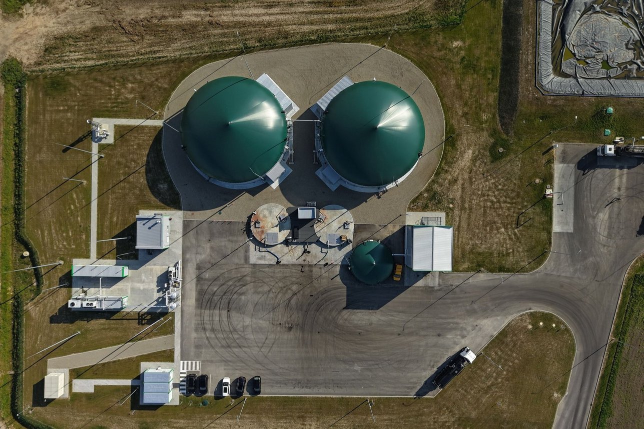 Biometanas: Engerta1. Biometano stotelių žemėlapis Lietuvoje