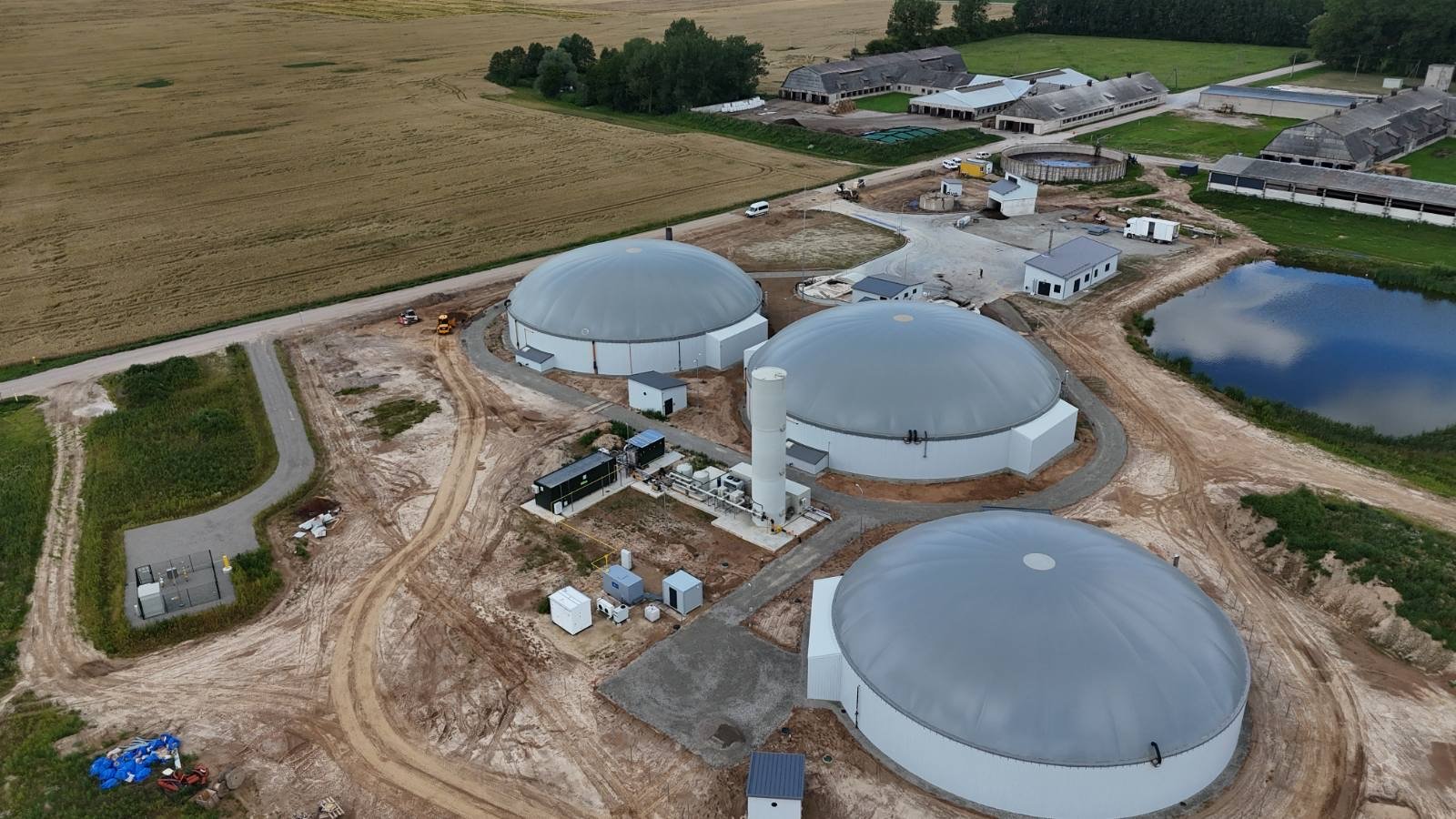 Biometanas: IMG. Biometano stotelių žemėlapis Lietuvoje